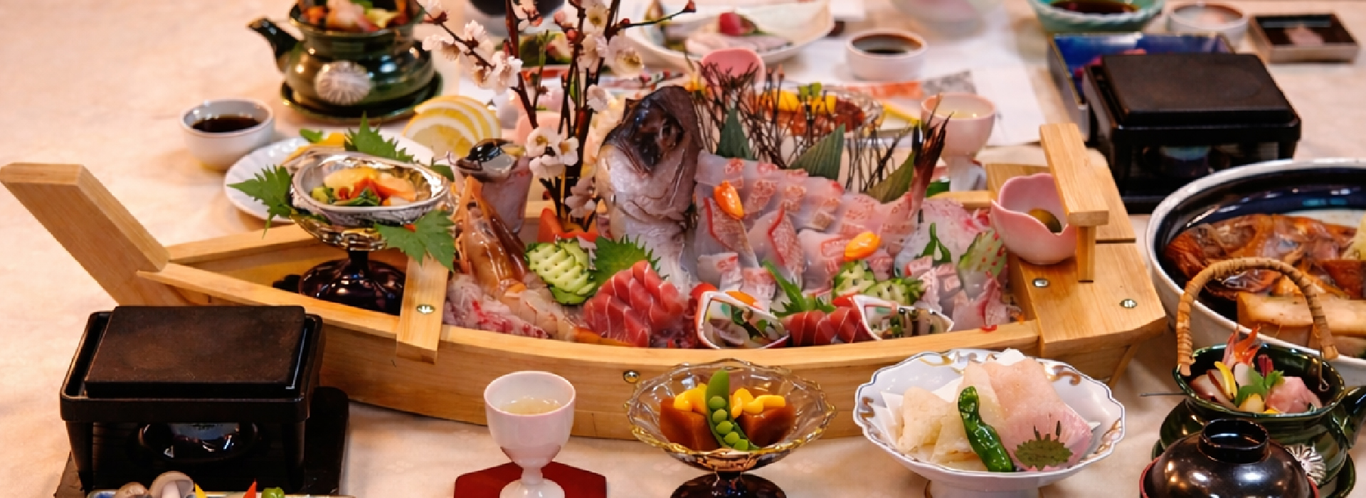 会席料理の一例