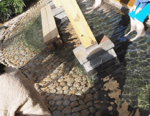 熱海梅園の足湯