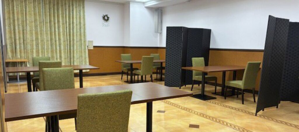 館内のくつろぎスペース