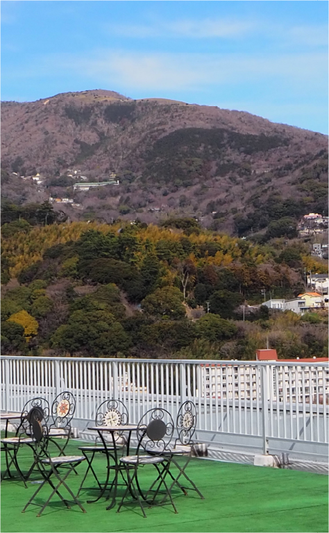 山並みを望む景色